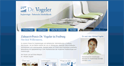 Desktop Screenshot of praxis-dr-vogeler.de